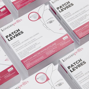 Cure de patchs lèvres hydratants à micro-aiguilles pour repulper et lisser les lèvres